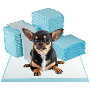 CostwayTapis d'Apprentissage pour Chiens et Chiots 57.5 x 44CM (300 Unités) Tapis pour Animaux de Compagnie à 6 Couches à l'Épreuve des Fuites Bleu - Publicité CostwayTapis d'Apprentissage pour Chiens et Chiots 57.5 x 44CM (300 Unités) Tapis pour Animaux de Compagnie à 6 Couches à l'Épreuve des Fuites Bleu - Publicité