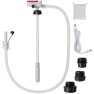 CostwayPompe de Transfert de Carburant Alimentée par USB et Batterie avec Débit de 12 LPM Tuyau de 130 cm et 3 Adaptateurs pour Essence Diesel - Publicité CostwayPompe de Transfert de Carburant Alimentée par USB et Batterie avec Débit de 12 LPM Tuyau de 130 cm et 3 Adaptateurs pour Essence Diesel - Publicité