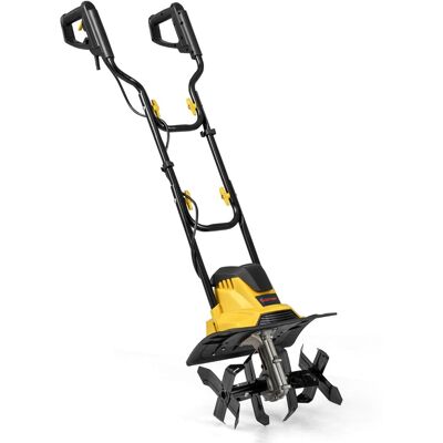 CostwayMotoculteur Électrique Filaire Pliable de 10A Outil de Jardinage Largeur de Travail de 36cm et Profondeur de 22cm Jaune - Publicité CostwayMotoculteur Électrique Filaire Pliable de 10A Outil de Jardinage Largeur de Travail de 36cm et Profondeur de 22cm Jaune - Publicité