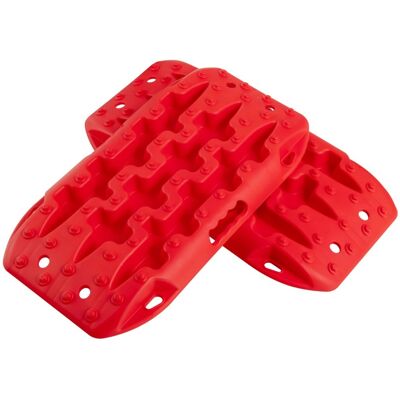 CostwayPlanche de Récupération Tout-Terrain 2 Pièces Tapis de Traction en Nylon Charge 10 T Récupération de Véhicules dans Neige Boue et Sable 58 x 31 x 6 cm Rouge - Publicité CostwayPlanche de Récupération Tout-Terrain 2 Pièces Tapis de Traction en Nylon Charge 10 T Récupération de Véhicules dans Neige Boue et Sable 58 x 31 x 6 cm Rouge - Publicité