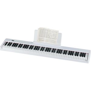 CostwayClavier de Piano à 88 Touches Piano Électrique de Taille Complète avec Source Audio DREAM Française Pédale Sustain Pupitre Blanc - Publicité CostwayClavier de Piano à 88 Touches Piano Électrique de Taille Complète avec Source Audio DREAM Française Pédale Sustain Pupitre Blanc - Publicité
