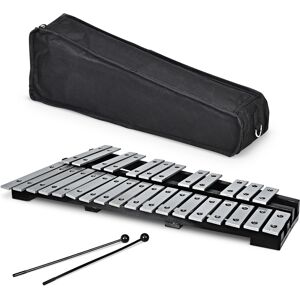 Costway30 Note Glockenspiel Xylophone Cadre en Bois Barres en Aluminium avec Baguettes en Bois avec Sac - Publicité Costway30 Note Glockenspiel Xylophone Cadre en Bois Barres en Aluminium avec Baguettes en Bois avec Sac - Publicité