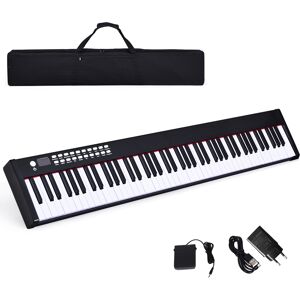 Costway88 Touches Clavier de Piano Numérique Portable Enfants avec Fonction MIDI et Bluetooth - Publicité Costway88 Touches Clavier de Piano Numérique Portable Enfants avec Fonction MIDI et Bluetooth - Publicité