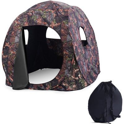 COSTWAY - Estor de Caza Portátil para 3 Personas - Camouflage - Steel Frame - Hunting Tent - Publicité COSTWAY - Estor de Caza Portátil para 3 Personas - Camouflage - Steel Frame - Hunting Tent - Publicité