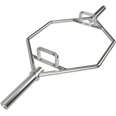 CostwayBarre de Piège Hexagonale Olympique d'Haltérophilie Charge 363KG Barre de Levage Pliable avec Poignées Texturées Manchons 25 CM Argent - Publicité CostwayBarre de Piège Hexagonale Olympique d'Haltérophilie Charge 363KG Barre de Levage Pliable avec Poignées Texturées Manchons 25 CM Argent - Publicité