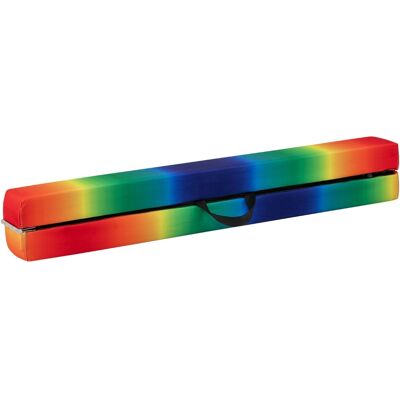 CostwayPoutre d'Équilibre Pliable de 240cm Barre de Gymnastique au Sol Portable en Mousse avec Housse en Daim Amovible Arc-en-ciel - Publicité CostwayPoutre d'Équilibre Pliable de 240cm Barre de Gymnastique au Sol Portable en Mousse avec Housse en Daim Amovible Arc-en-ciel - Publicité
