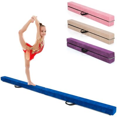 CostwayPoutre de Gymnastique Pliable de 210 cm avec Poignées de Transport pour Enfants Gymnastes Bleu - Publicité CostwayPoutre de Gymnastique Pliable de 210 cm avec Poignées de Transport pour Enfants Gymnastes Bleu - Publicité