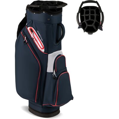 CostwaySac de Golf pour Chariot Sac de Golf Léger avec 14 Compartiments sur le Dessus Sac de Rangement Portable pour Clubs de Golf Bleu - Publicité CostwaySac de Golf pour Chariot Sac de Golf Léger avec 14 Compartiments sur le Dessus Sac de Rangement Portable pour Clubs de Golf Bleu - Publicité