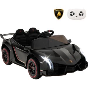 Costway12V Lamborghini Voiture Electrique Enfants avec Télécommande 2,4G Véhicule Electrique avec Lumières LED & Musique Charge 30kg pour 3-8 Ans Noir - Publicité Costway12V Lamborghini Voiture Electrique Enfants avec Télécommande 2,4G Véhicule Electrique avec Lumières LED & Musique Charge 30kg pour 3-8 Ans Noir - Publicité