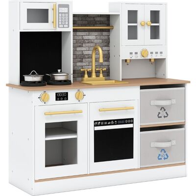CostwayEnsemble de Cuisine pour Enfants avec Cuisinières avec Sons et Lumières Machine à Café Robinet & Batterie de Cuisine pour 3+ Ans Naturel - Publicité CostwayEnsemble de Cuisine pour Enfants avec Cuisinières avec Sons et Lumières Machine à Café Robinet & Batterie de Cuisine pour 3+ Ans Naturel - Publicité