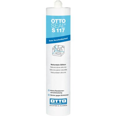 OTTOSEAL S117 Silicone Pierre Naturelle - Mastic pour Marbre & Pierre - Publicité OTTOSEAL S117 Silicone Pierre Naturelle - Mastic pour Marbre & Pierre - Publicité