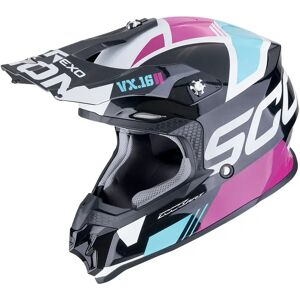 Casque moto cross Scorpion VX-16 Evo Air Analog Noir M (57/58 cm) Unisex - Publicité Casque moto cross Scorpion VX-16 Evo Air Analog Noir M (57/58 cm) Unisex - Publicité
