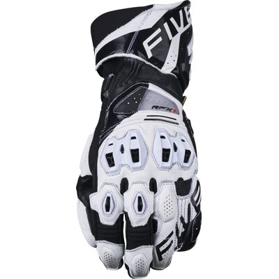 Gants moto racing Five RFX1 Evo Blanc S Unisex - Publicité Gants moto racing Five RFX1 Evo Blanc S Unisex - Publicité