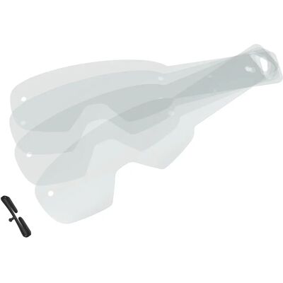 Scott Buzz Goggles Tear Offs - Pack de 20 - Publicité Scott Buzz Goggles Tear Offs - Pack de 20 - Publicité