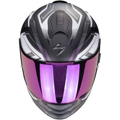 Casque moto intégral Scorpion Exo-491 Zumo Noir 2XS (53 cm) Unisex - Publicité Casque moto intégral Scorpion Exo-491 Zumo Noir 2XS (53 cm) Unisex - Publicité