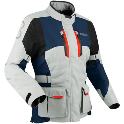 Veste Femme Bering Siberia - gris/bleu/rouge - Publicité Veste Femme Bering Siberia - gris/bleu/rouge - Publicité
