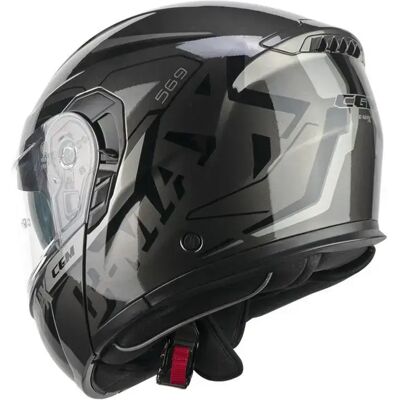 Casque moto modulable CGM 569G C-Max City Gris M (57/58 cm) Unisex - Publicité Casque moto modulable CGM 569G C-Max City Gris M (57/58 cm) Unisex - Publicité