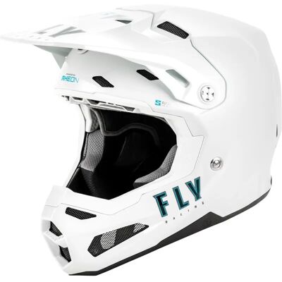 Casque moto cross Fly Racing Formula Smart Blanc S (55/56 cm) Unisex - Publicité Casque moto cross Fly Racing Formula Smart Blanc S (55/56 cm) Unisex - Publicité
