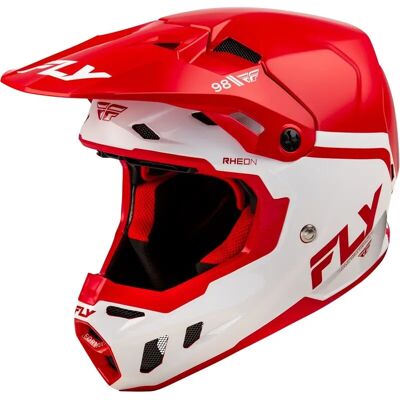 Casque moto cross Fly Racing Formula CC Objective Rouge L (59/60 cm) Unisex - Publicité Casque moto cross Fly Racing Formula CC Objective Rouge L (59/60 cm) Unisex - Publicité