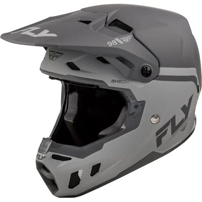 Casque moto cross Fly Racing Formula CC Objective Gris M (57/58 cm) Unisex - Publicité Casque moto cross Fly Racing Formula CC Objective Gris M (57/58 cm) Unisex - Publicité