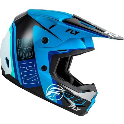 Casque moto cross Fly Racing Kinetic Rallyâ Bleu XL (61/62 cm) Unisex - Publicité Casque moto cross Fly Racing Kinetic Rallyâ Bleu XL (61/62 cm) Unisex - Publicité