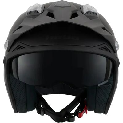 Casque Hebo Zone 5 Monocolor - Trialhelm Hebo Zone 5 Noir - Publicité Casque Hebo Zone 5 Monocolor - Trialhelm Hebo Zone 5 Noir - Publicité