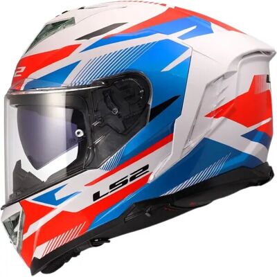 Casque moto intégral LS2 FF818 Storm III Komai Blanc M (57/58 cm) Unisex - Publicité Casque moto intégral LS2 FF818 Storm III Komai Blanc M (57/58 cm) Unisex - Publicité