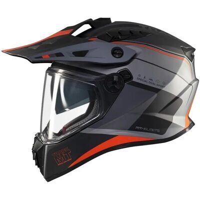 Casque moto cross MT Helmets HS218SV Track SV Aries C4 Gris XS (53/54 cm) Unisex - Publicité Casque moto cross MT Helmets HS218SV Track SV Aries C4 Gris XS (53/54 cm) Unisex - Publicité