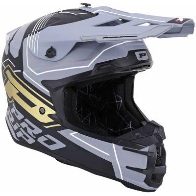 Casque moto cross Progrip Progrip 3080 Adventure Noir M Unisex - Publicité Casque moto cross Progrip Progrip 3080 Adventure Noir M Unisex - Publicité
