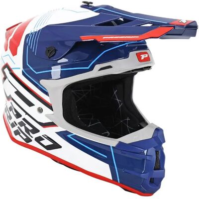 Casque moto cross Progrip Progrip 3080 Adventure Blanc XL Unisex - Publicité Casque moto cross Progrip Progrip 3080 Adventure Blanc XL Unisex - Publicité