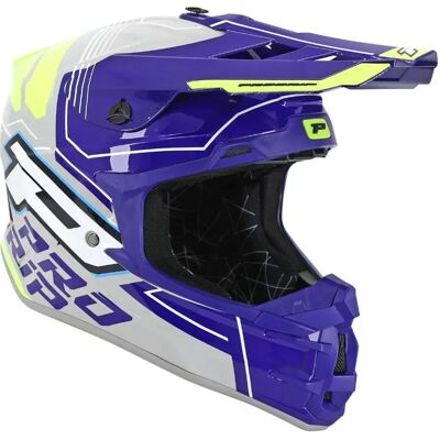 Casque moto cross Progrip Progrip 3080 Adventure (ECE 22.06) Gris XL Unisex - Publicité Casque moto cross Progrip Progrip 3080 Adventure (ECE 22.06) Gris XL Unisex - Publicité