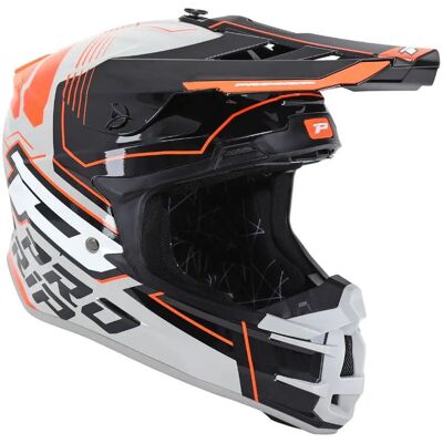 Casque moto cross Progrip Progrip 3080 Adventure (ECE 22.06) Gris XL Unisex - Publicité Casque moto cross Progrip Progrip 3080 Adventure (ECE 22.06) Gris XL Unisex - Publicité