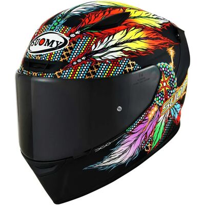 Casque Suomy Chieftain - Noir - M - Unisexe - Publicité Casque Suomy Chieftain - Noir - M - Unisexe - Publicité