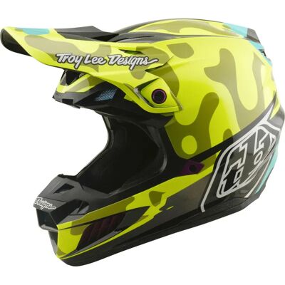 Casque moto cross Troy Lee Designs Composite SE5 MIPS Jaune M (57/58 cm) Unisex - Publicité Casque moto cross Troy Lee Designs Composite SE5 MIPS Jaune M (57/58 cm) Unisex - Publicité