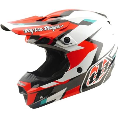 Casque moto cross Troy Lee Designs SE5 Polycarbonate MIPS Rouge L (59/60 cm) Unisex - Publicité Casque moto cross Troy Lee Designs SE5 Polycarbonate MIPS Rouge L (59/60 cm) Unisex - Publicité
