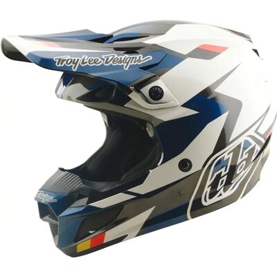 Casque moto cross Troy Lee Designs SE5 Polycarbonate MIPS Bleu L (59/60 cm) Unisex - Publicité Casque moto cross Troy Lee Designs SE5 Polycarbonate MIPS Bleu L (59/60 cm) Unisex - Publicité