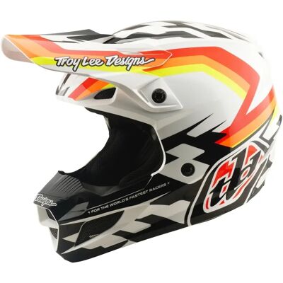 Casque moto cross Troy Lee Designs SE5 Polycarbonate MIPS Blanc S (55/56 cm) Unisex - Publicité Casque moto cross Troy Lee Designs SE5 Polycarbonate MIPS Blanc S (55/56 cm) Unisex - Publicité