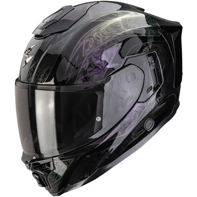 Casque moto intégral Scorpion Exo-1500 Air Fantasy Noir M (57/58 cm) Unisex - Publicité Casque moto intégral Scorpion Exo-1500 Air Fantasy Noir M (57/58 cm) Unisex - Publicité