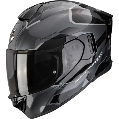 Casque moto intégral Scorpion Exo-530 Air Clip Argenté XL (61/62 cm) Unisex - Publicité Casque moto intégral Scorpion Exo-530 Air Clip Argenté XL (61/62 cm) Unisex - Publicité