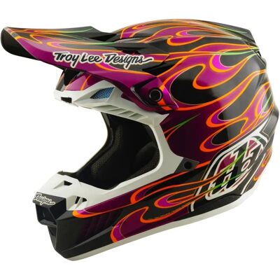 Casque moto cross Troy Lee Designs SE5 Carbon Mips Noir XL (60/61 cm) Unisex - Publicité Casque moto cross Troy Lee Designs SE5 Carbon Mips Noir XL (60/61 cm) Unisex - Publicité