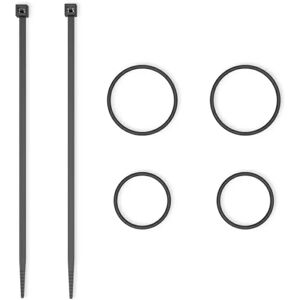 Joints toriques/colliers de serrage de rechange Quad Lock Gris TU Unisex - Publicité Joints toriques/colliers de serrage de rechange Quad Lock Gris TU Unisex - Publicité