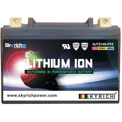 Batterie lithium Skyrich HJTZ14S-FPZ Noir 12V Unisex - Publicité Batterie lithium Skyrich HJTZ14S-FPZ Noir 12V Unisex - Publicité