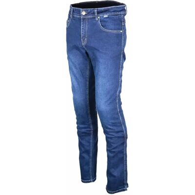 Jeans moto GMS cobra Bleu 38x36 Male - Publicité Jeans moto GMS cobra Bleu 38x36 Male - Publicité