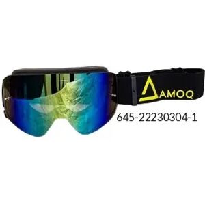 Lunettes moto cross avec verre miroir doré Amoq Vision Magnetic Noir TU Unisex - Publicité Lunettes moto cross avec verre miroir doré Amoq Vision Magnetic Noir TU Unisex - Publicité