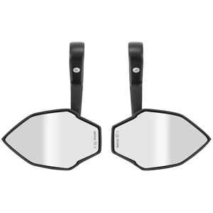 Paire de rétroviseur embout de guidon avec adaptateur plastique alu moto Avoc Ohio Noir TU Unisex - Publicité Paire de rétroviseur embout de guidon avec adaptateur plastique alu moto Avoc Ohio Noir TU Unisex - Publicité