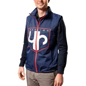 Gilet moto UP Design Bodywarmer Bleu M Male - Publicité Gilet moto UP Design Bodywarmer Bleu M Male - Publicité