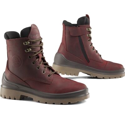 Demi-bottes moto femme Falco Viky Rouge 36 Female - Publicité Demi-bottes moto femme Falco Viky Rouge 36 Female - Publicité