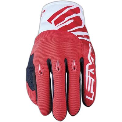 Gants moto été Five E3 Evo Blanc XS Unisex - Publicité Gants moto été Five E3 Evo Blanc XS Unisex - Publicité