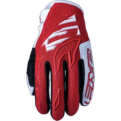 Gants moto cross Five MXF3 Blanc XL Unisex - Publicité Gants moto cross Five MXF3 Blanc XL Unisex - Publicité