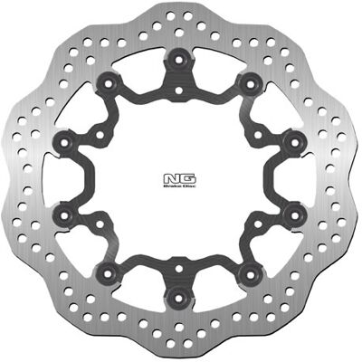 Disque de frein moto fixe NG Brake Disc Wave DIS1196X Argenté 298 mm Unisex - Publicité Disque de frein moto fixe NG Brake Disc Wave DIS1196X Argenté 298 mm Unisex - Publicité